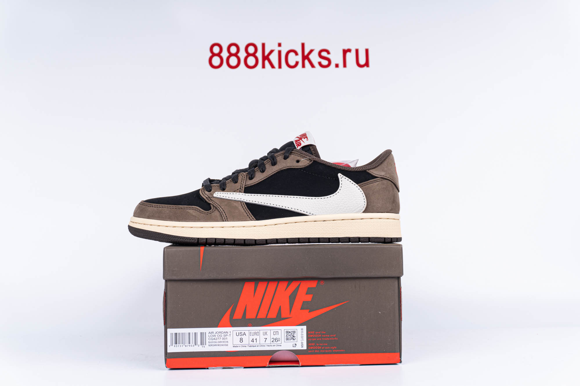 Jordan 1 Retro Low Og Sp Travis Scott Brown