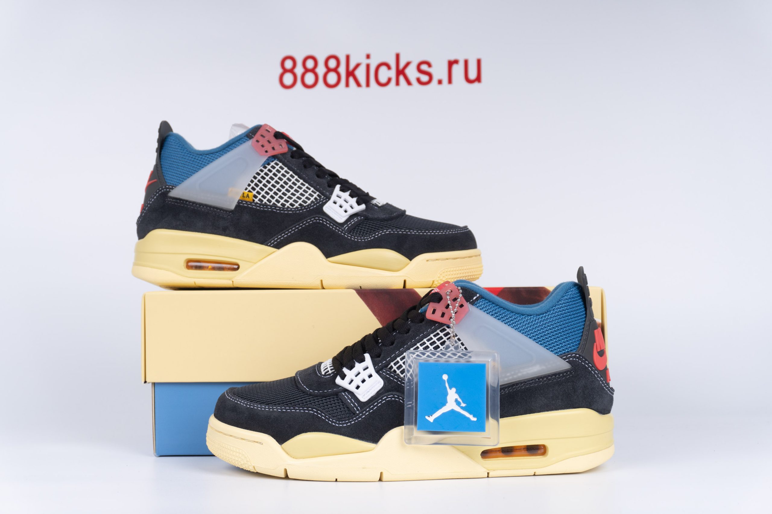 jordan retro 4 union la off noir