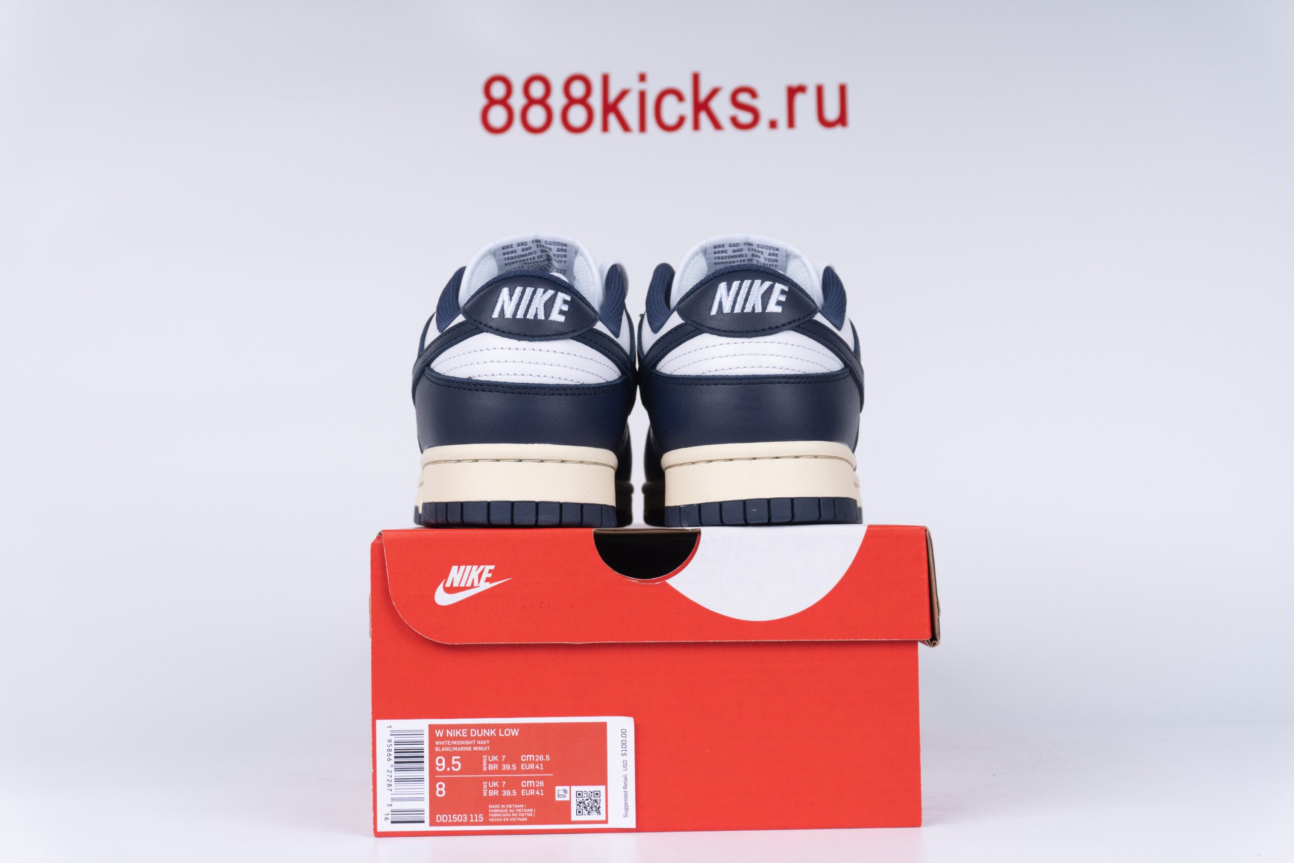 Nike Dunk Low Vintage Navy (W)