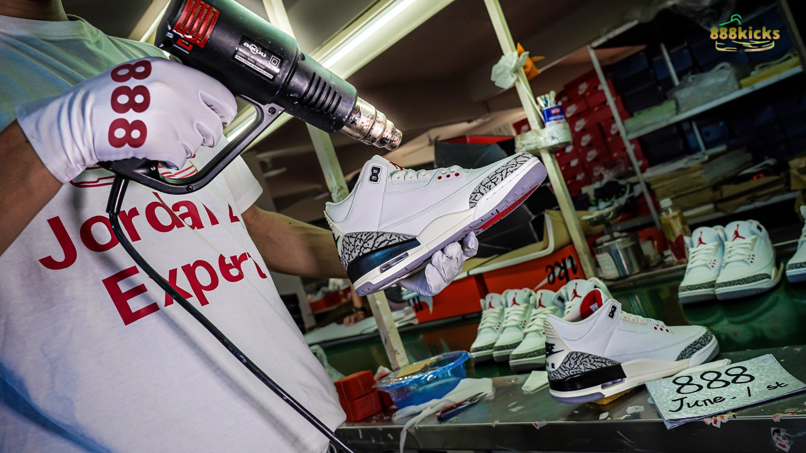 Jordan 3 Retro White Cement Reimagined