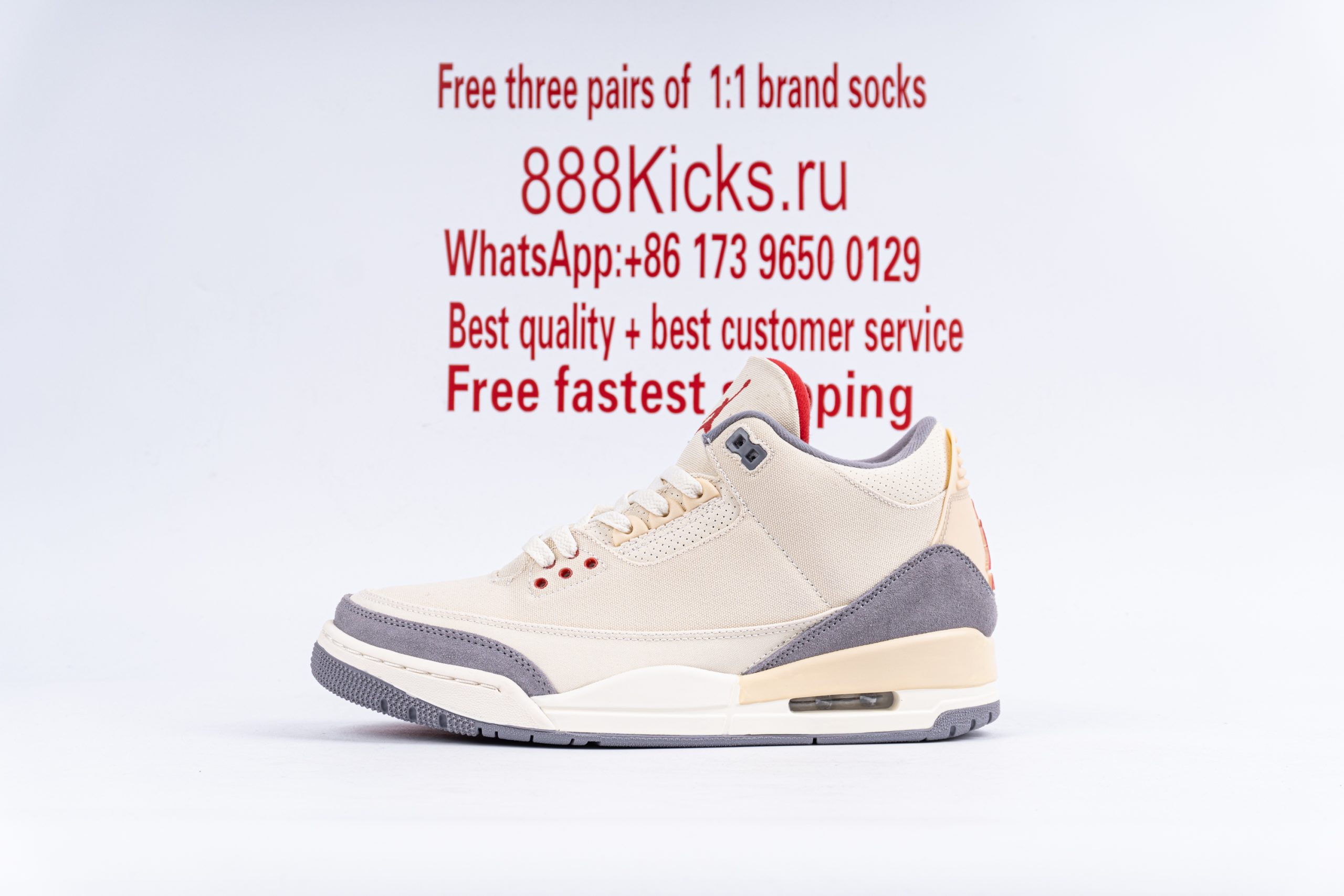 Jordan 3 Retro Muslin