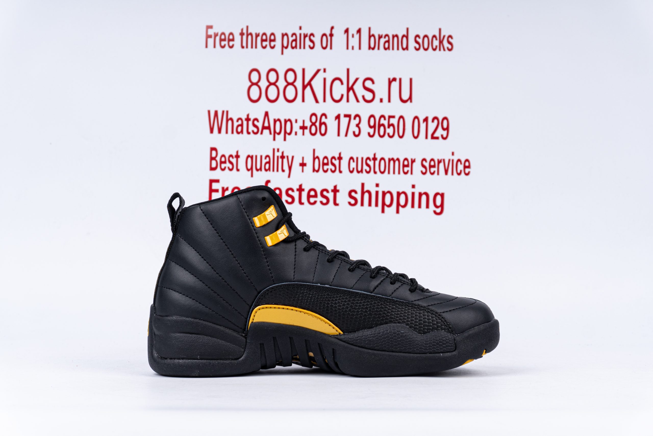 Jordan 12 Retro Black Taxi