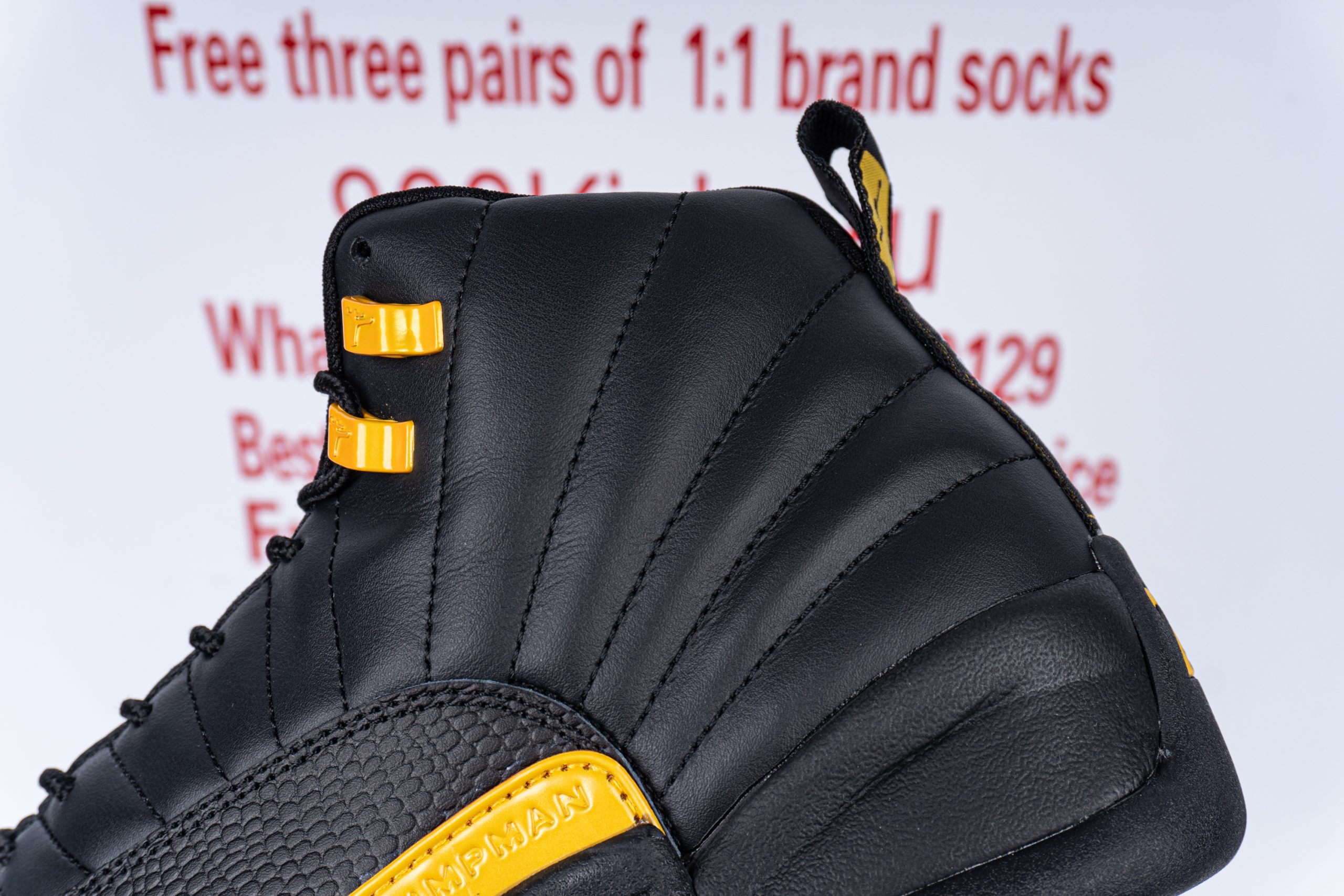 Jordan 12 Retro Black Taxi