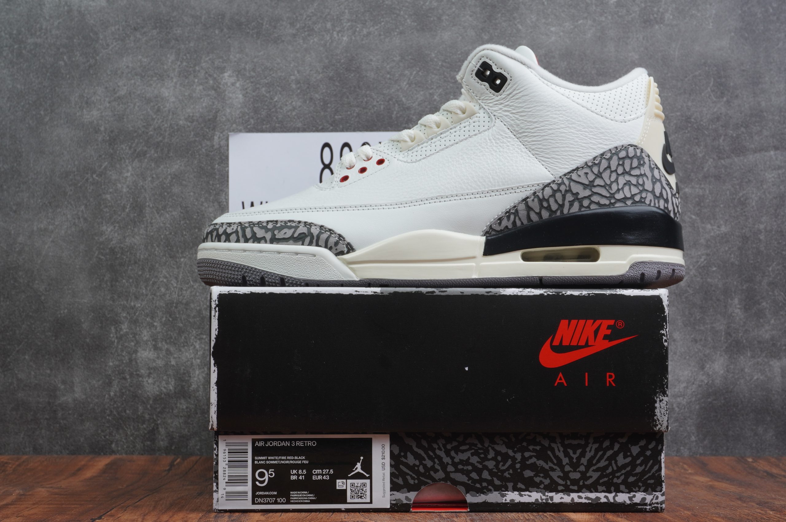 Jordan 3 Retro White Cement Reimagined