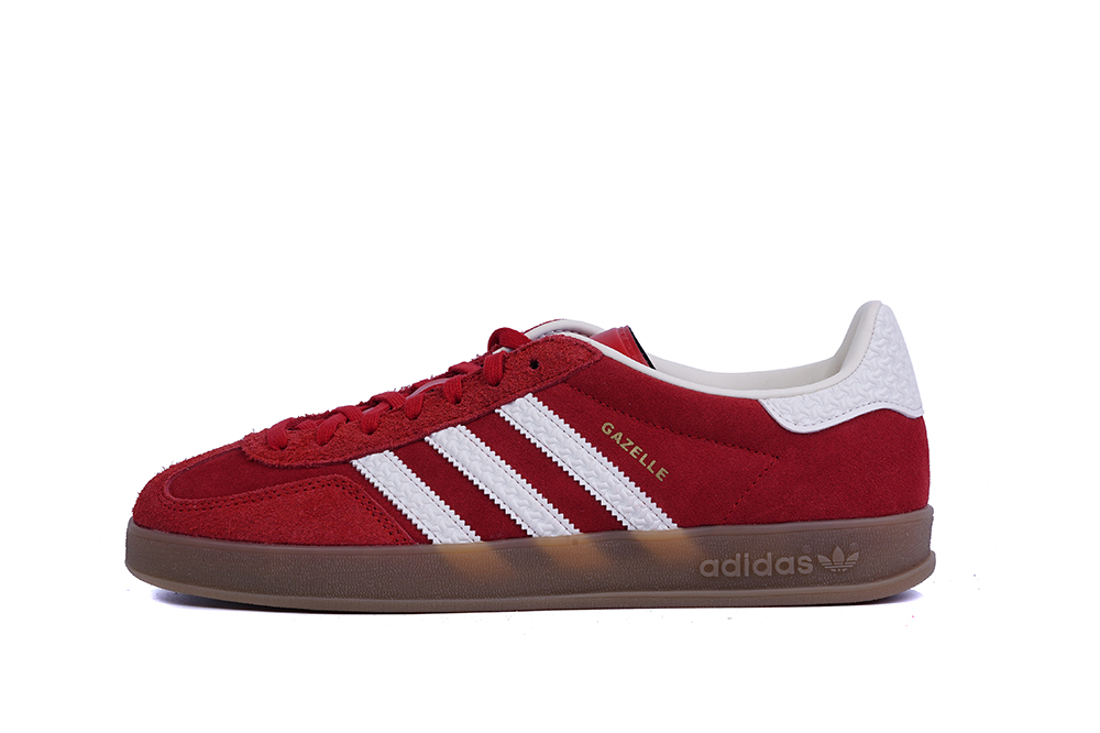 Ad*s Gazelle Indoor “Scarlet Cloud White”